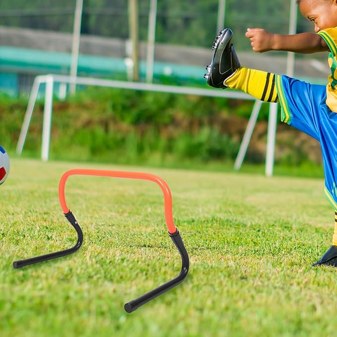 BESPORTBLE Adjustable Agility Hurdle for Football Training Plastic Speed Hurdles for Athletes Outdoor Sports Equipment to Enhance Coordination Flexibility and Balance Convenient