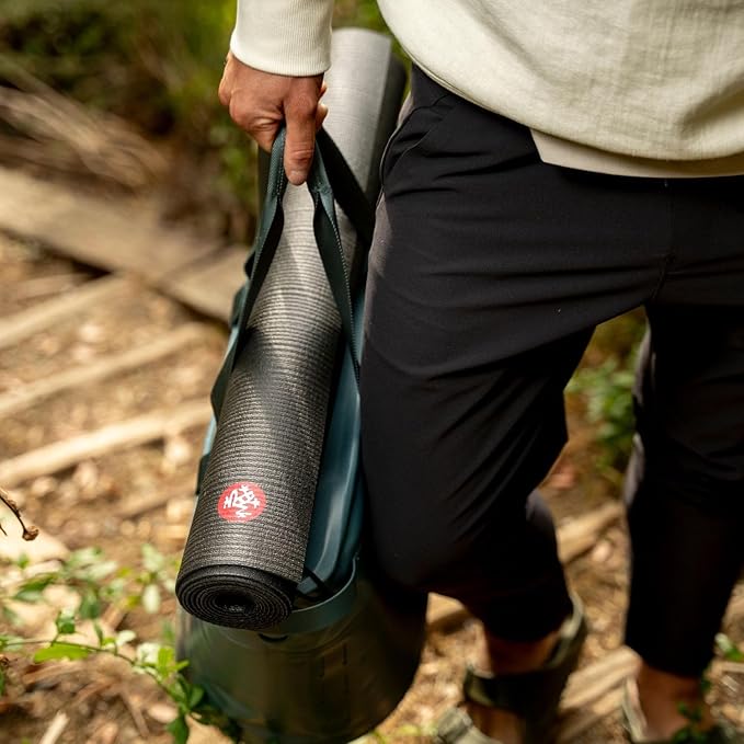Manduka PRO Travel Yoga Mat - 2mm | Foldable & Travel Friendly | Lifetime Durability | Teacher Approved | Hygienic Construction