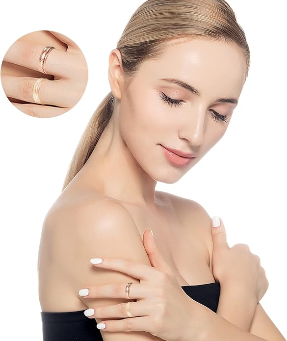 Copper Rings for Women, Pure Copper Adjustable Magnetic Ring （FUTI）