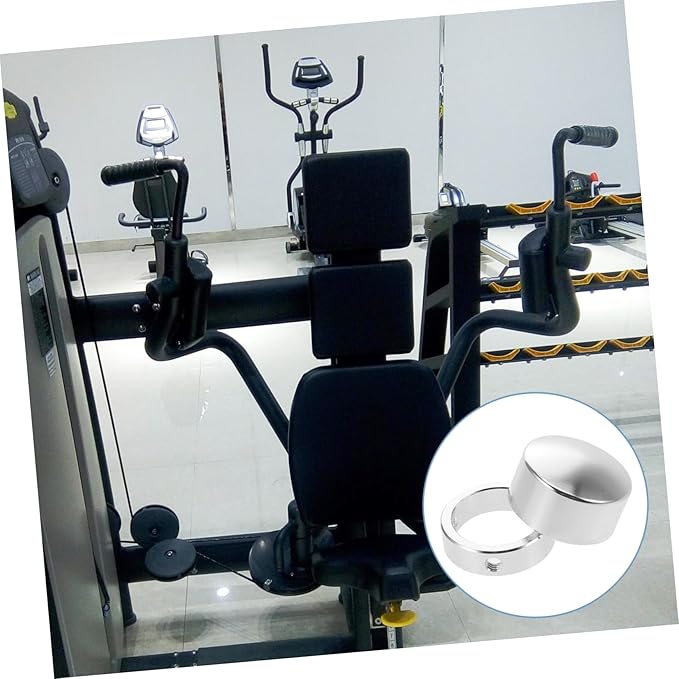 Kisangel 1 Set Fitness Tubing End Cover for Strength Training Equipment Easy to Install Armrest Covers Comfortable Grip for Enhanced Stability Compatible with Gym Accessories