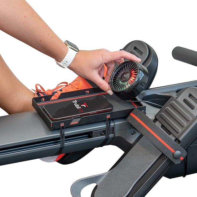 TrubliFit Fan for Peloton Bike & Peloton Treadmill - Accessories for Peloton - Fits Original Bike, Bike+ or Tread - No Batteries or Charging Required