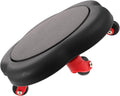 Toyvian Five-wheel Ab Roller Wheel Core Exercise Sliders, Dual-sided Fitness Sliding Discs for Home Abdominal Training and Travel Workout, Black