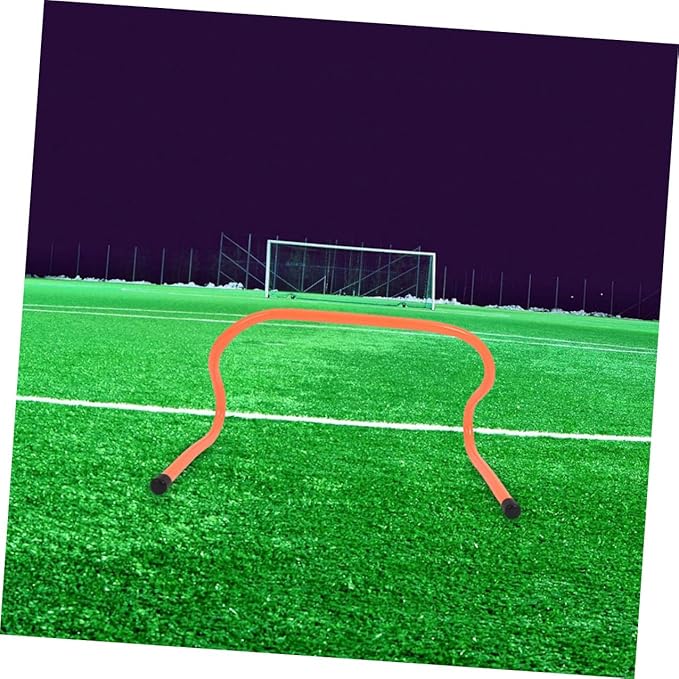 Zerodeko 3pcs Speed Training Hurdles 15cm Plastic Agility Hurdles Soccer Footwork Ladder for Youth Sports Practice