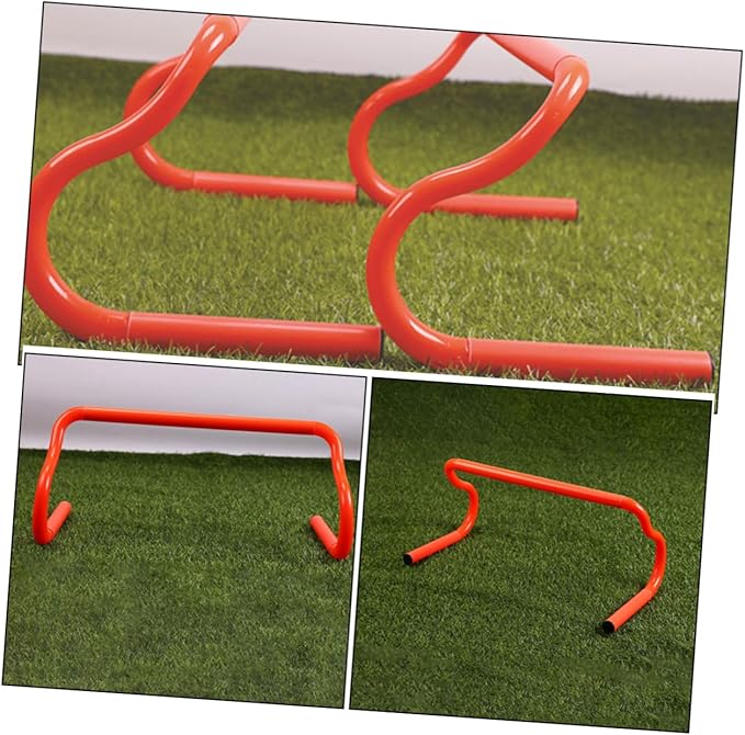 VICASKY 3pcs Adjustable Hurdle Rack Sports Ladder Agility Training Equipment Speed Hurdles Set for Basketball Baseball Soccer Football