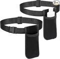 2 Pcs Professional Massage Oil Holster, Massage Waist Oil Case Adjustable Lotion Oil Waist Holder Organizer Belt Comfortable Therapist Essential Accessory