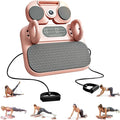 Pilates Exercise Board for Women – Adjustable Resistance Home Workout Board with Resistance Bands, Full Body Toning, Core Strength & Flexibility Training for Indoor Fitness