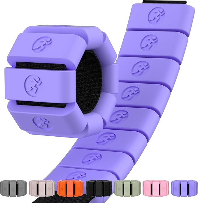 Adjustable Wrist Weights for Women Men, Leg Weights for Women 0.75lb-1lb-1.3lb Each for Walking, Yoga, Dance, Barre, Gym