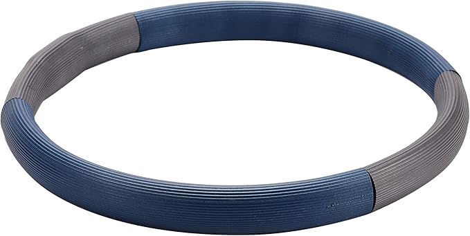 AeroPilates Pilates Magic Circle Ring – 12” Resistance Ring for Full-Body Toning – Strengthens Thighs, Arms, Chest & Core – Lightweight with Soft Cushioned Cover – Workout Guide Included