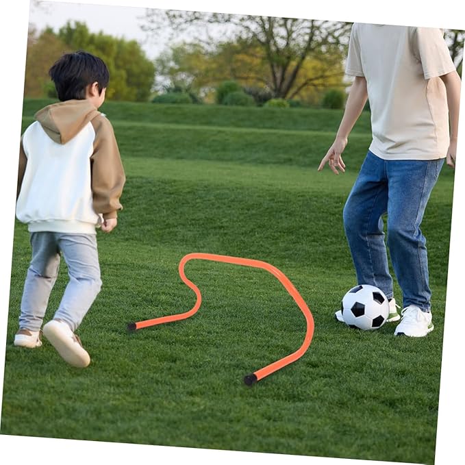 3pcs Agility Training Hurdles Durable Speed Hurdles for Boys and Girls for Track Drills Soccer Core Strength Exercises Bright Colors for Enhanced Visibility