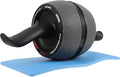 TOYANDONA Ab Roller Wheel Fitness Roller Abs Core Training Exercise Wheel with Automatic Rebound for Home Gym Abdominal Workout Men Women