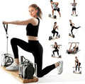 Portable Pilates Reformer Alternative – Adjustable Resistance Bar System for Full-Body Core, Legs & Glutes Training | Pilates Machine for Strength, Posture & Flexibility