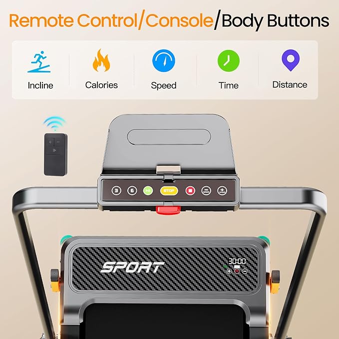 AKLUER Walking Pad with Incline - Dual-Sided 2 in 1 Under Desk Treadmill with Shiatsu Foot Massager, 330LBs Walking Pad Treadmills for Home and Office, LED Display and Remote Control