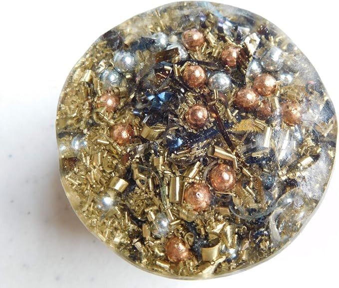 Septarian Orgone Generator Energy Accumulator 7.83Hz/432Hz/528Hz/Advance Harmonics Many Beautiful Ingredients! (Septarian)