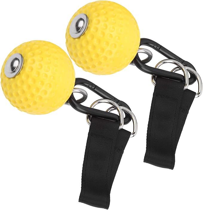 Pull Up Grips Ball, Household Fitness Equipment, EVA & Stainless Steel, 1 Pair – Enhanced Non - Slip Arm Strength Training, Easy Attachment, Ideal for Home Workouts
