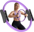 JKSHMYT Pilates Ring Fitness Circle for Women, Pilates Equipment – 14.5" Home Magic Exercise Workout, Better me Pilates Essentials Starter Set for Beginners Toning Shape Full Body