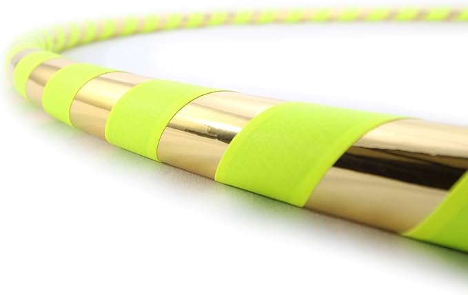 Weighted Beginner Fitness Hula Hoop for Adults - Exercise Hoop for Weight Loss & Core Workout - Large Diameter Hoop for Easy Learning - Handmade in USA - Multiple Sizes & Colors