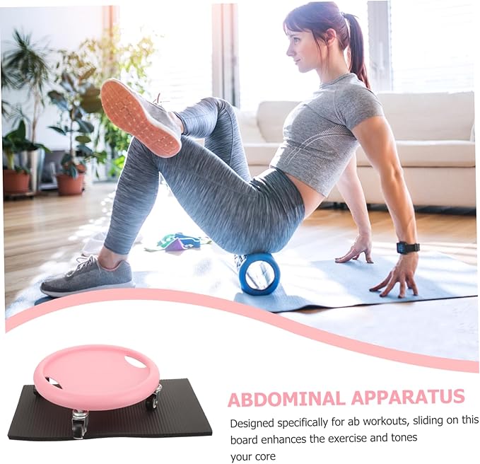 1set Fitness Sliding Discs for Abdominal Training Silent Design Exercise Equipment Multi-functional Core Sliders Knee Pad for Full-body Workouts and Coordination