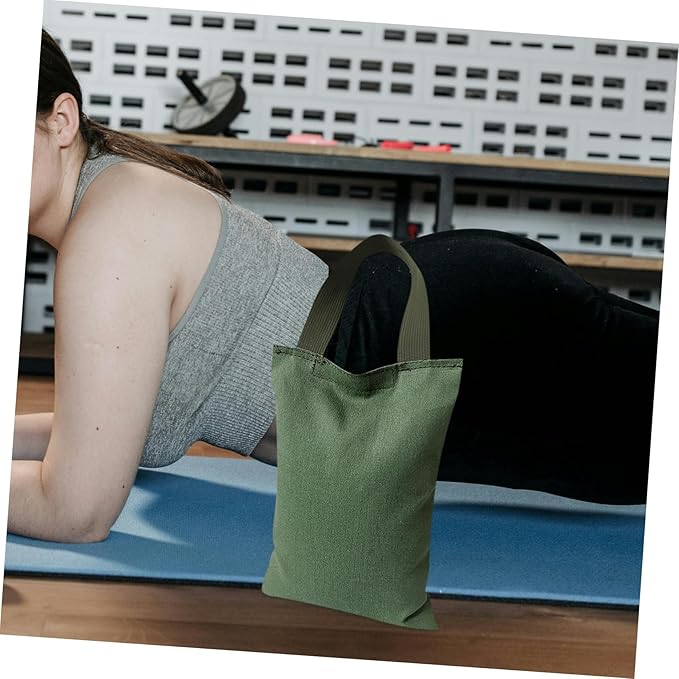 BESPORTBLE 2kg Sandbag with Handle Fillable Weight Training Bag for Yoga Fitness Exercise Weight Sandbag for Workouts Portable Adaptable Design