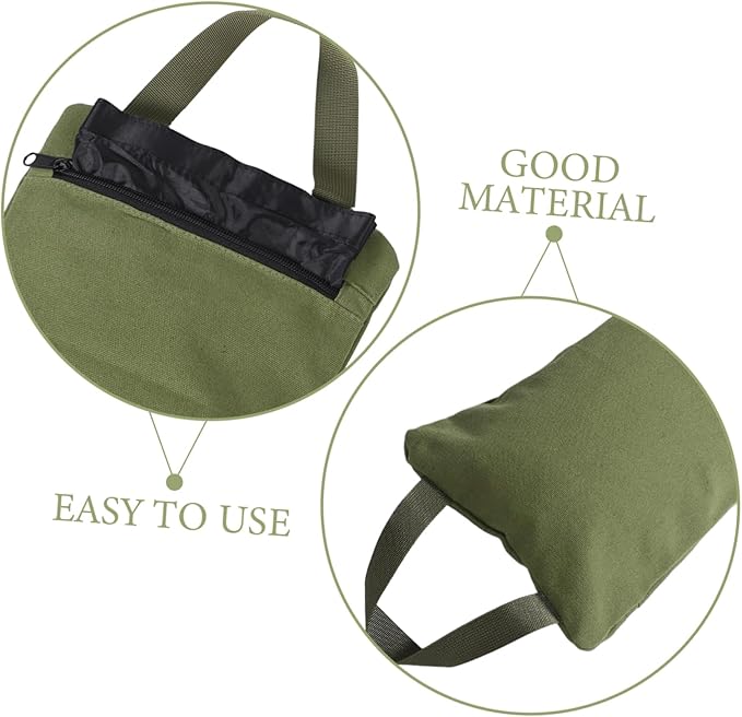 POPETPOP Fitness Bag for Men Weighted Sandbags for Workout Yoga Props Leg Training Canvas Material