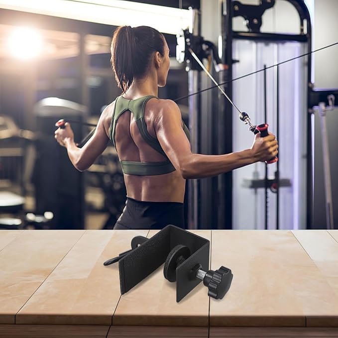 Door Mount Anchor For Resistance Bands Home Workout Equipment With Rubber Padding Metal Workout Door Anchor For Body Weight Straps Exercise Band Attachment For Indoor Strength Training Fitness