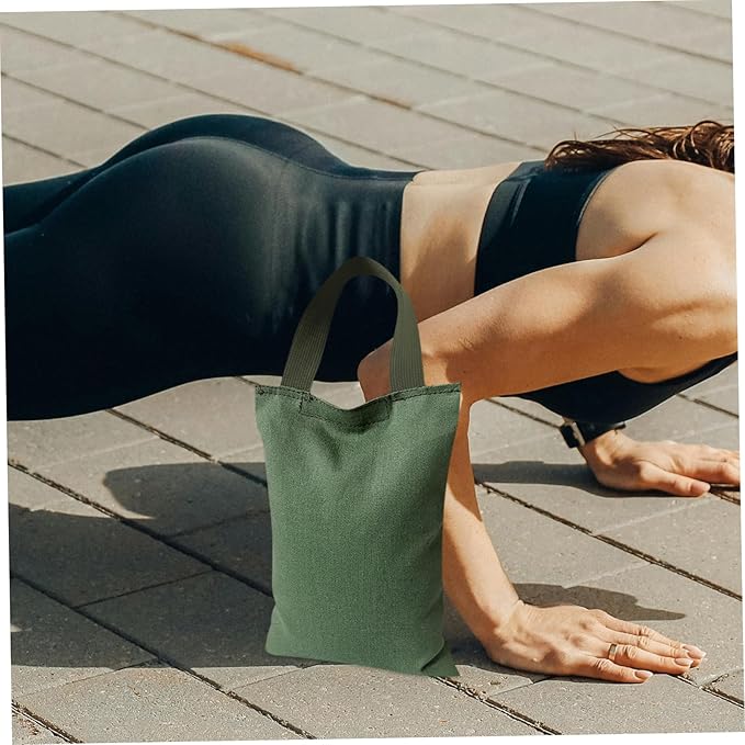 Bag with Handle 2 Kg Leg Press Sandbag for Yoga Workouts and Muscle Strengthening