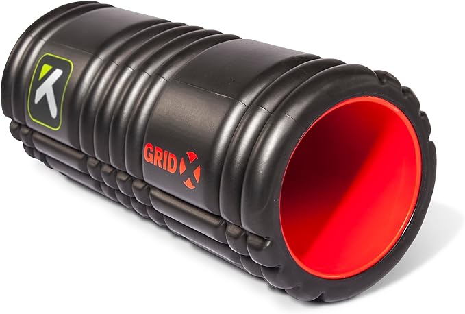 Trigger Point Performance TriggerPoint Grid X Foam Roller with Free Online Instructional Videos, Extra Firm (13-Inch)