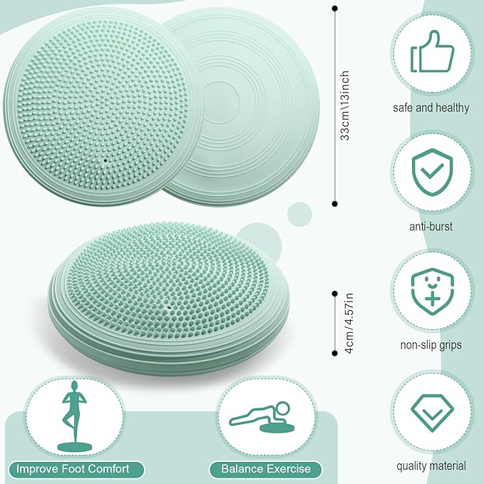 Libima Wobble Cushion Wiggle Seat for Sensory Kids, Flexible Seating for Classroom Elementary Balance Board for Office School Home