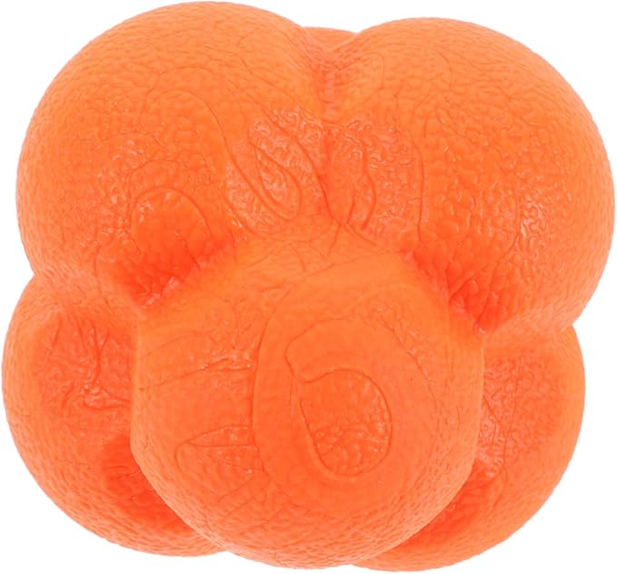 Toyvian Hexagonal Reflex Training Ball for Hand Eye Coordination Durable Reaction Ball for Team Practice Enhance Reaction Speed Agility Sports Training