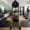 Pulley Trainer, Portable Cable Pulley System with Adjustable Resistance, Endless Rope Trainer for Fitness Training and Physical Conditioning