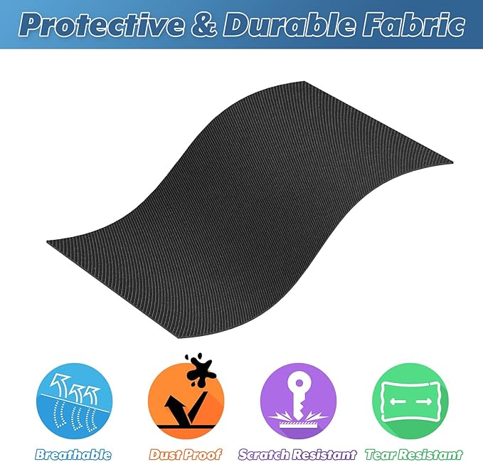 Cosmos Vibration Plate Cover Stretchy Dust Guard Sleeve for Vibration Plate Machine Protector Dust Cover Compatible with Life-pro Body Vibration Plate for Fitness Gym Weight Loss Shaping Home Exercise