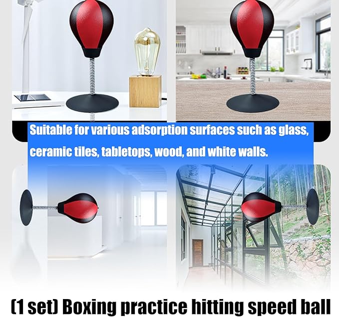 Heavy-Duty Reaction Balls Featuring Balanced Movement & PU Durability for All-Level Fitness Training Homes Gym Boxing Equipment