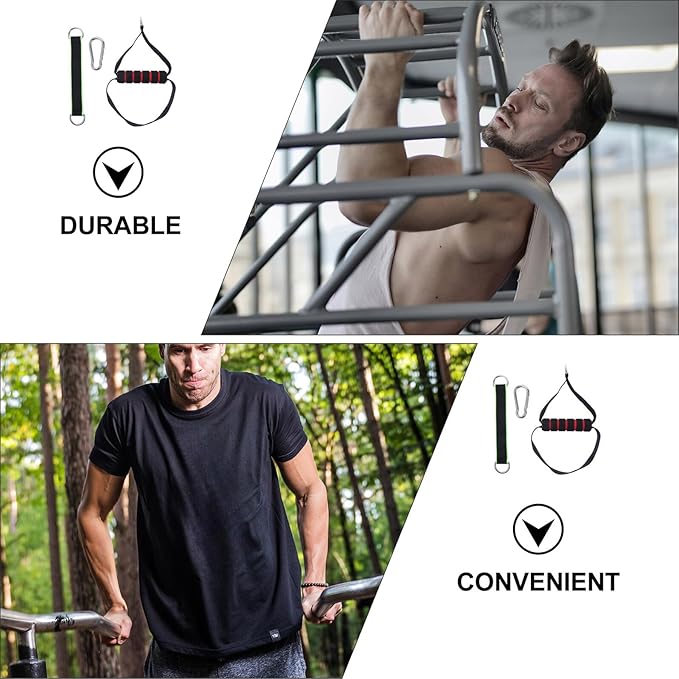 Fitness Training Handle Resistance Band Handle Cable Machine Attachment Workout Hanger for Strength Training Home Gym Exercise Equipment