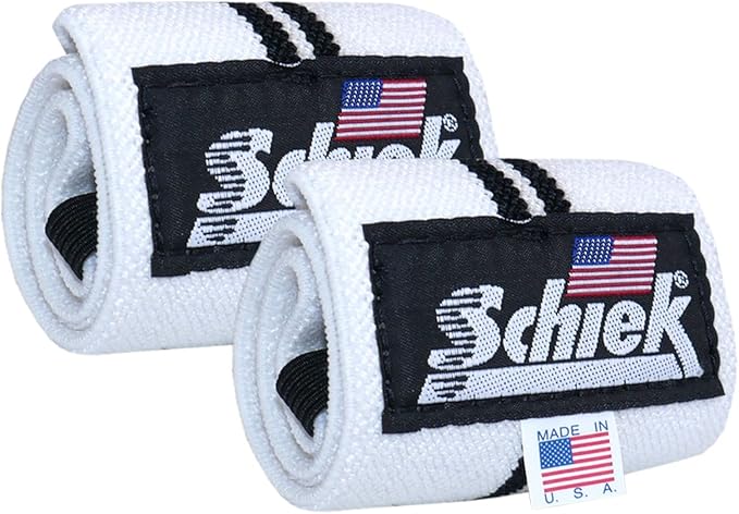 Schiek Sports Heavy Duty Model Wrist Wraps - Gym Workouts Wrist Support - Weight Lifting