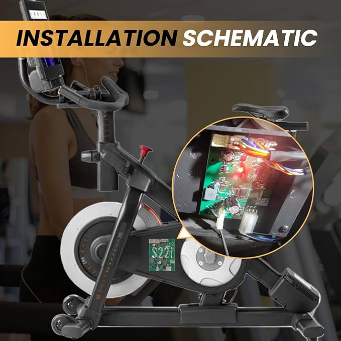 Motor Control Board Controller 430157 Works with S22I S15I Stationary Bike