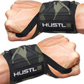 Hustle Athletics Wrist Wraps for Weightlifting - 18" & 12" Premium Wrist Support Weight Lifting Wraps to Lift Heavier & Train Harder - Heavy Duty Powerlifting & Bench Press Gym Straps for Men & Women