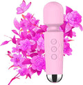Mini Personal Massage Small Cordless Handheld Bullet Massager - Powerful - Quiet - Back Legs Hand Pains and Sports Recovery(Pink