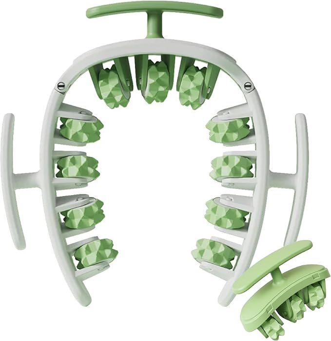 Cellulite Manual Massager - Lymphatic Drainage Massager with Detachable Handles - Reduce Cellulite and Stretch Marks on Legs and Body