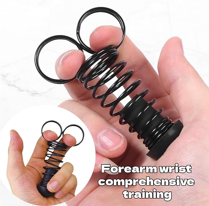 2Pcs Finger Trainer Finger Extension Exerciser Adjustable Grip Strength Trainer Finger Stretcher with Vein Assist Pads for Hand Extension and Strength Development