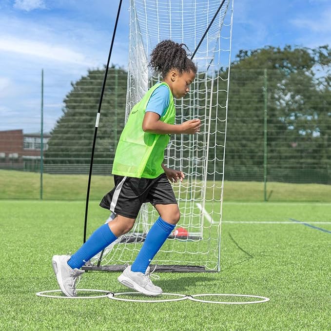 FORZA Agility Rings [12 Pack] | Speed & Agility Training Equipment for Athletes - Available in 10 Colors