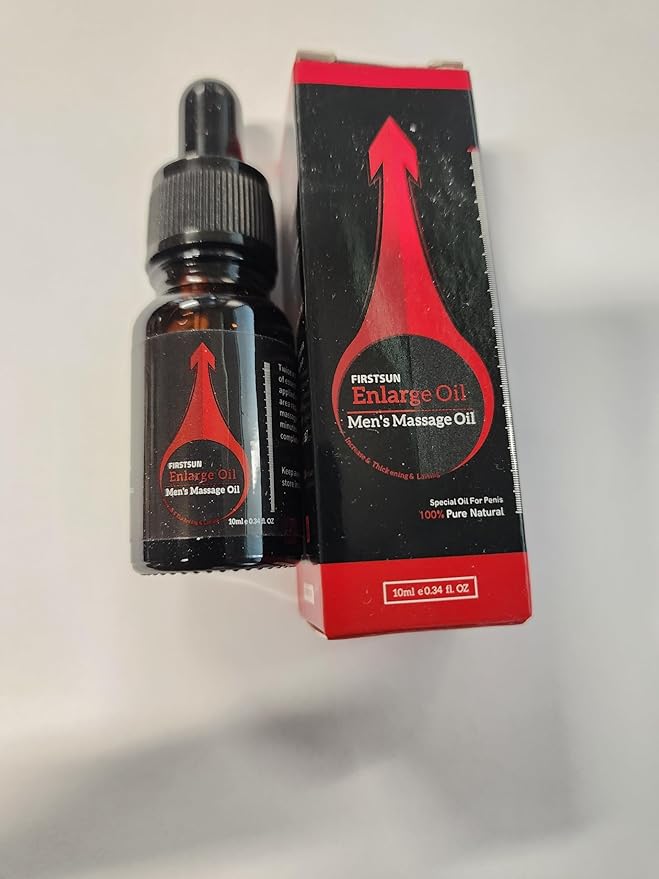 FirstSun Enlarge and Permanent Thickening Growth Men Energy Massage Essential Oil for Sex, Increase Dick Liquid for Health Care, Lateness Performance,Strength,Thicker (2 Packs)