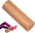 Cork Yoga Roller, Back Pain Relief Cylinder, Deep Tissue Massager Roller for Muscle Massage, Lightweight Fitness Tool for Yoga and Backbend Training, 11.8 x 3.9 Inch