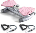 Reinforced Structure Waist Twister Machine Exercise, Ab Twist Board 440 lbs Weight Capacity for Slim Waist and Core, with Smart LED Digital Display Track Time, Reps, Calories for Women