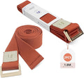 Yoga Straps 1.8M or 2.5M, Durable Cotton Yoga Straps for Stretching, Adjustable Yoga Belt Strap for Yoga, Dance, Gym Workouts