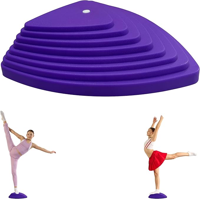 Stunt Trainer Stand for Cheerleading | Portable Cheer Balance Trainer | Stunting Flyer Practice Platform | Lightweight Gymnastics Balance Block | Cheerleading Equipment for Safe Skill Training