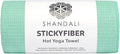 Shandali Hot Yoga Towel - Mat-Sized, Microfiber, Super Absorbent, Anti-Slip, Injury Free, 24" x 72" - Best Bikram Yoga Towel - Exercise, Fitness, Pilates Gear