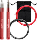 Bear KompleX Speed Jump Rope - Adjustable Tangle-Free Skipping Rope, Lightweight Handles, Smooth 360° Swivel Bearings, 2 Steel Cables, Free Carrying Case