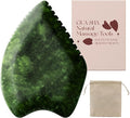 Gua Sha Facial Tool: Jade Stone Face Gua-Sha Tools, Natural Xiuyu Stones Full Body Massage Tool for Neck/Shoulder/Back/Leg
