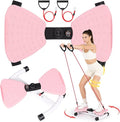Waist Twister Machine Exercise, Ab Twister Board with the Smart LCD Digital Monitor, 300lbS Capacity & 20dB Ultra-Quiet, Anti-Slip Home Gym Workout Equipment for Women Belly Fat