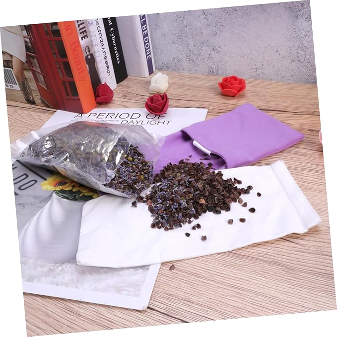Lavender Eye Pillow for Yoga Meditation Relaxation Soft Lightweight Design for Home and Travel Aromatherapy Benefits for Men and Women