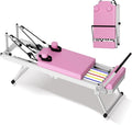 330 LBS Capacity Pilates Reformer, Foldable Pilates Core Bed Machine Equipment for Home Use and Yoga Studio Gym Workout Commercial Fitness Equipment, Suitable for Advanced and Beginners Users